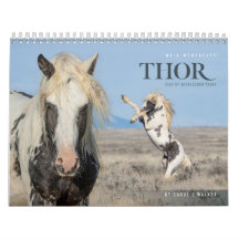 Thor, Wild Horse Calendar