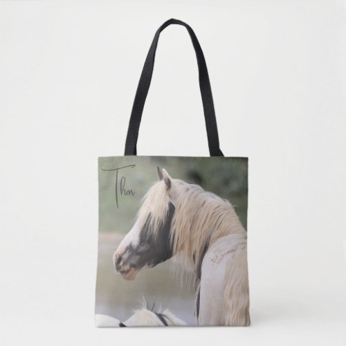 Thor Wild Horse Tote Bag