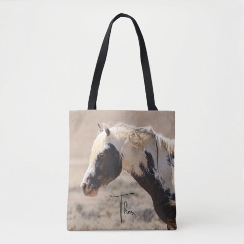 Thor Wild Horse Tote Bag