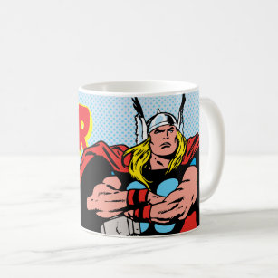 The Mighty Thor with Hammer Coffee Mug Coffee Mug Cup Marvel Classic Comics 