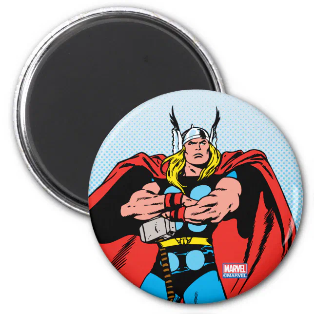 Thor With Arms Crossed Magnet
