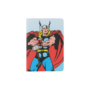 Thor With Arms Crossed Passport Holder