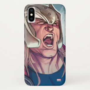 Thor Yell Comic Panel iPhone X Case