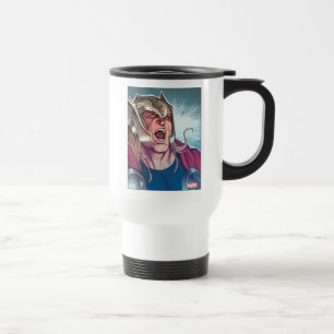 Thor Yell Comic Panel Travel Mug