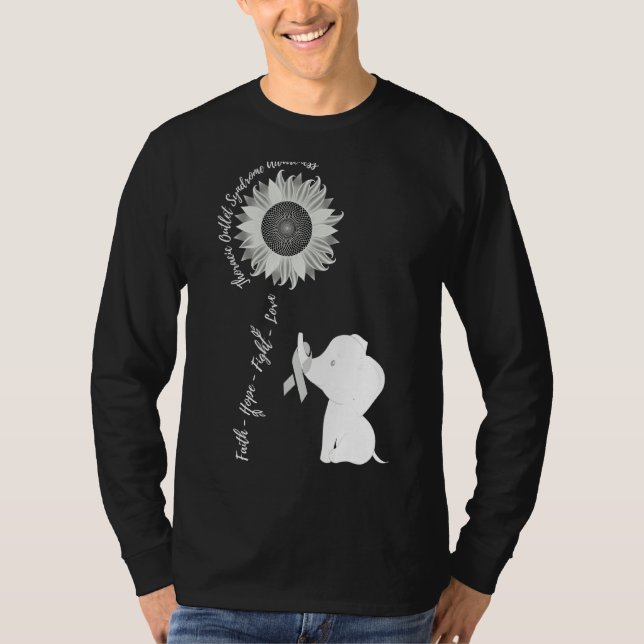 Thoracic Outlet Syndrome Awareness Brain Disease R T-Shirt (Front)