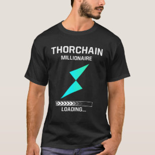 Thorchain Token Millionaire Cryptocurrency Hodler T-Shirt