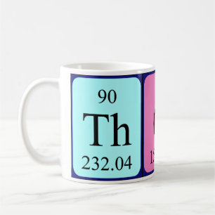 Thore periodic table name mug