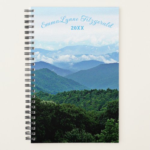 Thoreau Quotes Beauty Blue Smoky Mountains Custom Planner