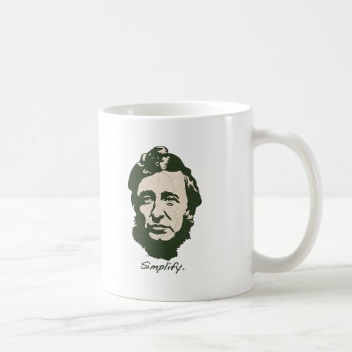 Thoreau _ Simplify Coffee Mug