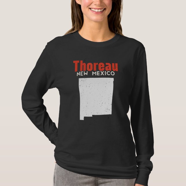 Thoreau USA State America Travel New Mexican New M T-Shirt (Front)