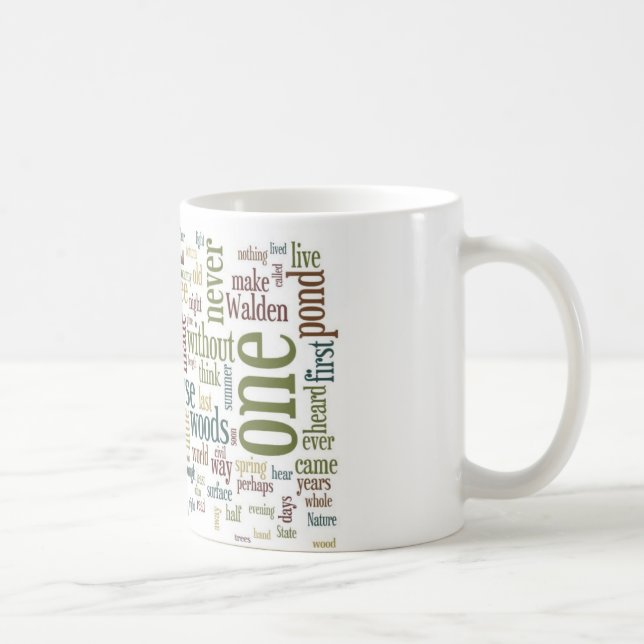 Thoreau Walden Mug (Right)