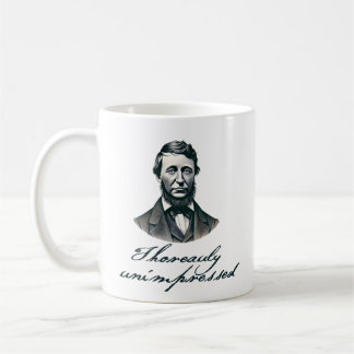"Thoreauly Unimpressed" Coffee Mug