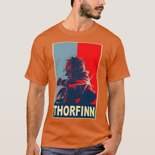 Thorfinn 3D Art Vinland Saga T_Shirt