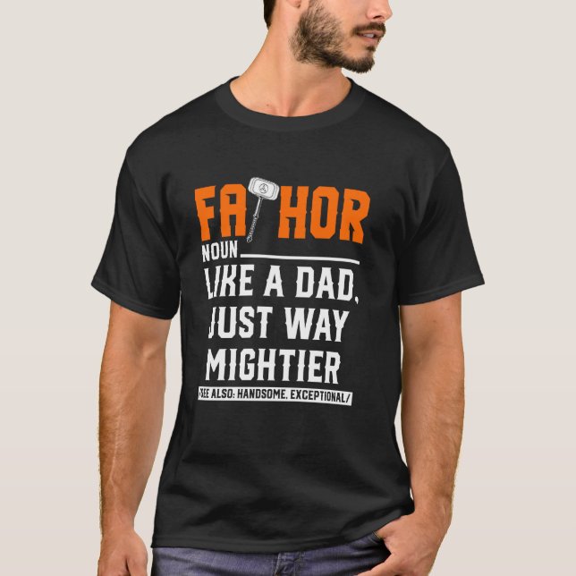 Thorhammer Viking Fa Thor T-Shirt (Front)