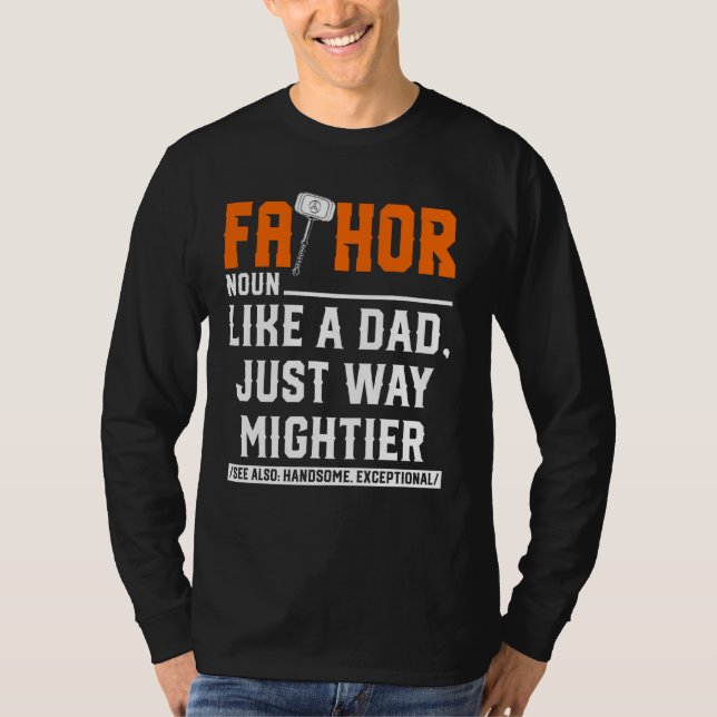 Thorhammer Viking Fa Thor T-Shirt (Front)