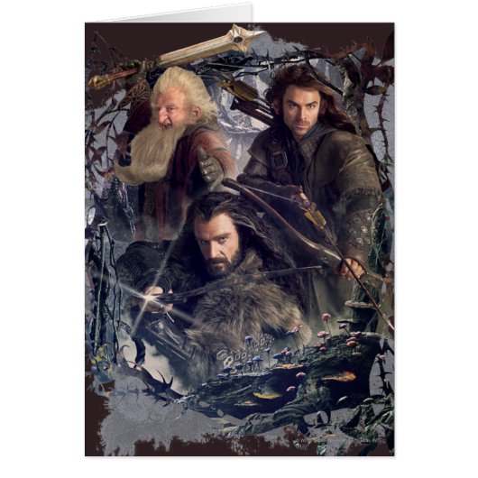 Thorin, Kili, and Balin Graphic Cards (Front)