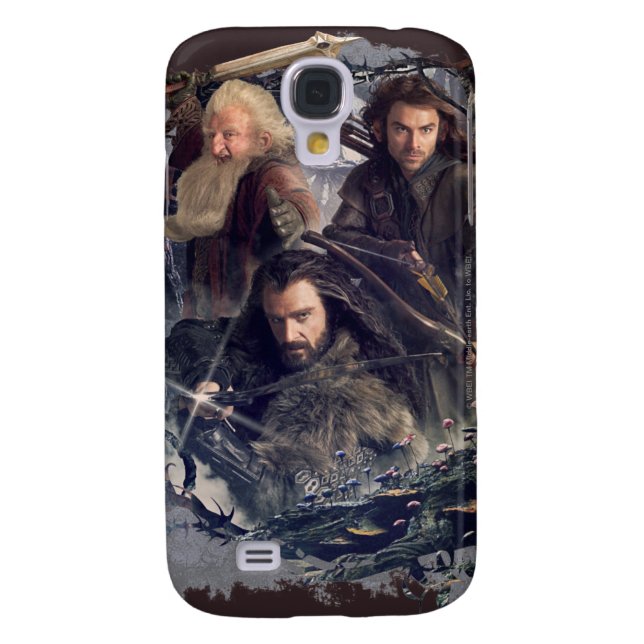 Thorin, Kili, and Balin Graphic Case-Mate Samsung Galaxy Case (Back)