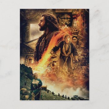 Thorin Oakenshield™ And Bilbo Baggins™ In Erebor Postcard by thehobbit at Zazzle