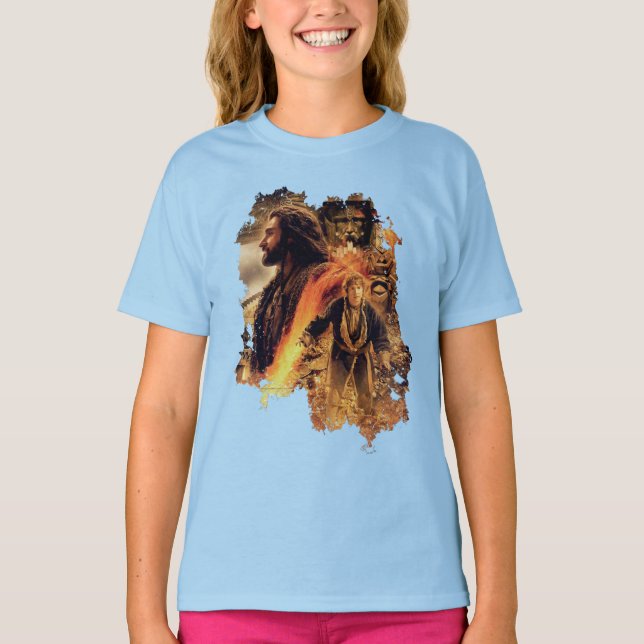THORIN OAKENSHIELD™ and BILBO BAGGINS™ in Erebor T-Shirt (Front)