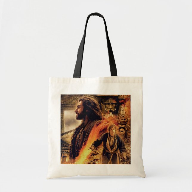 THORIN OAKENSHIELD™ and BILBO BAGGINS™ in Erebor Tote Bag (Front)