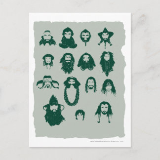 THORIN OAKENSHIELD™ and Company Hair Postcard
