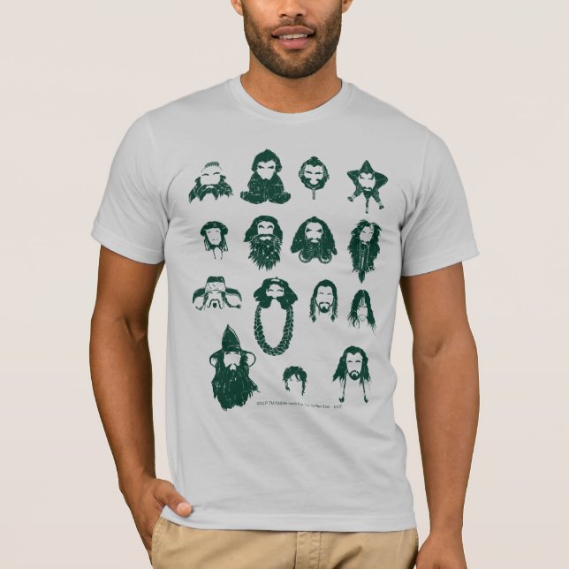 THORIN OAKENSHIELD™ and Company Hair T-Shirt (Front)