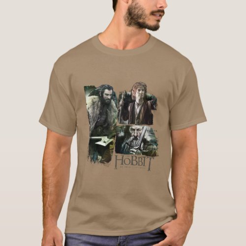 THORIN OAKENSHIELDâ BILBO BAGGINSâ  Gandalf Art T_Shirt