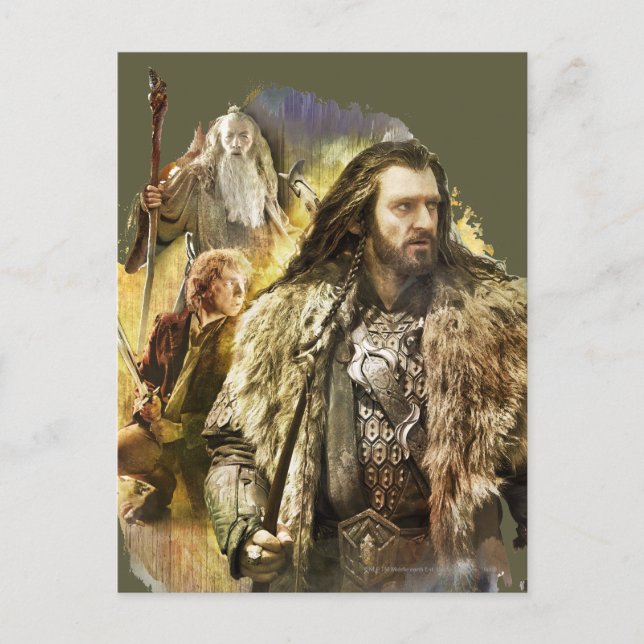 THORIN OAKENSHIELD™, BILBO BAGGINS™, Gandalf Postcard (Front)