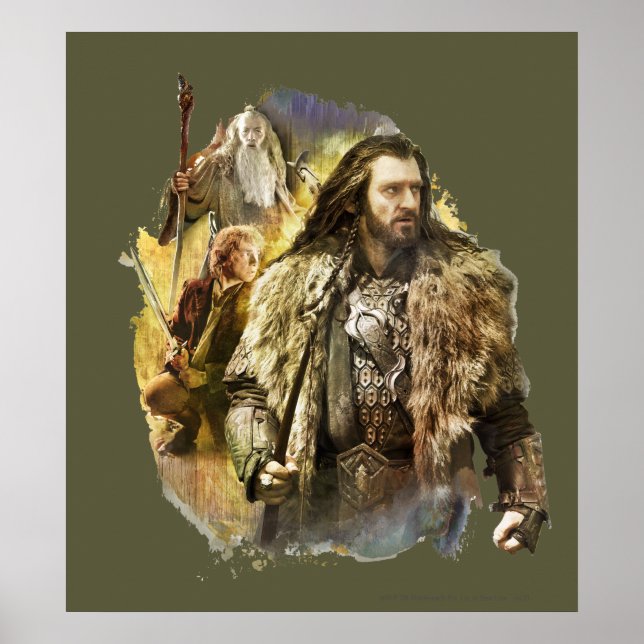 THORIN OAKENSHIELD™, BILBO BAGGINS™, Gandalf Poster (Front)