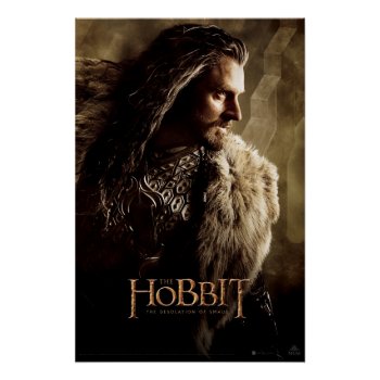 Thorin Oakenshield™ Character Poster 1 by thehobbit at Zazzle