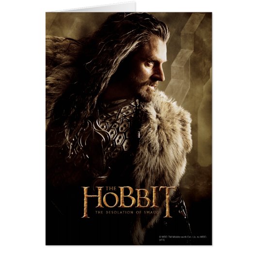 THORIN OAKENSHIELD™ Character Poster 1 Cards (Front)