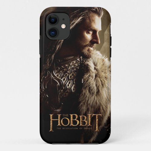 THORIN OAKENSHIELD Character Poster 1 iPhone 11 Case