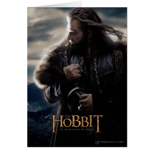 THORIN OAKENSHIELD™ Character Poster 2 Cards (Front)