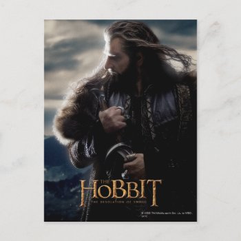 Thorin Oakenshield™ Character Poster 2 Postcard by thehobbit at Zazzle