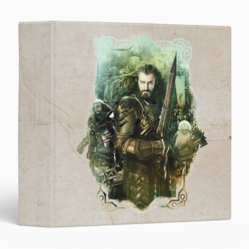 THORIN OAKENSHIELD Dwalin  Balin Graphic 3 Ring Binder