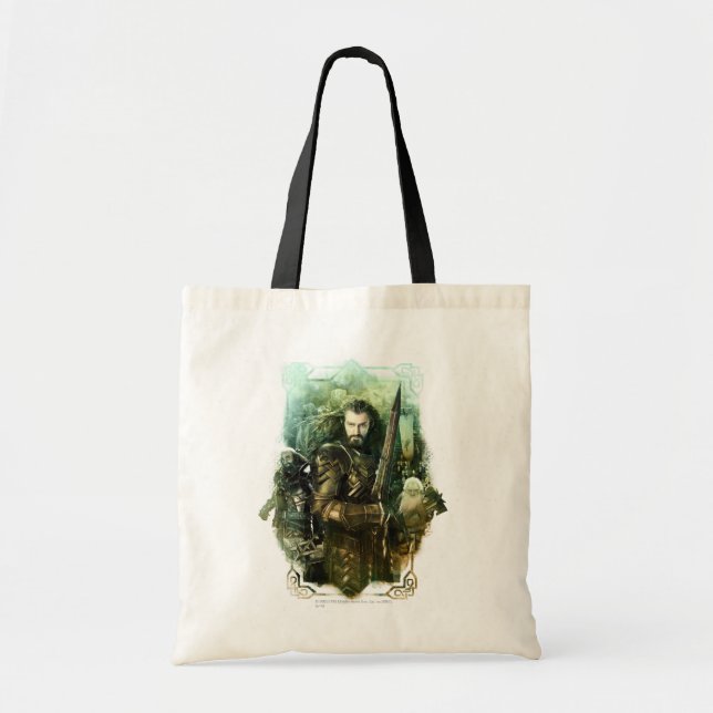 THORIN OAKENSHIELD™, Dwalin, & Balin Graphic Tote Bag (Front)