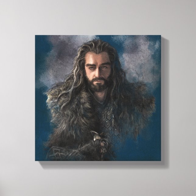 THORIN OAKENSHIELD™ Illustration Canvas Print (Front)