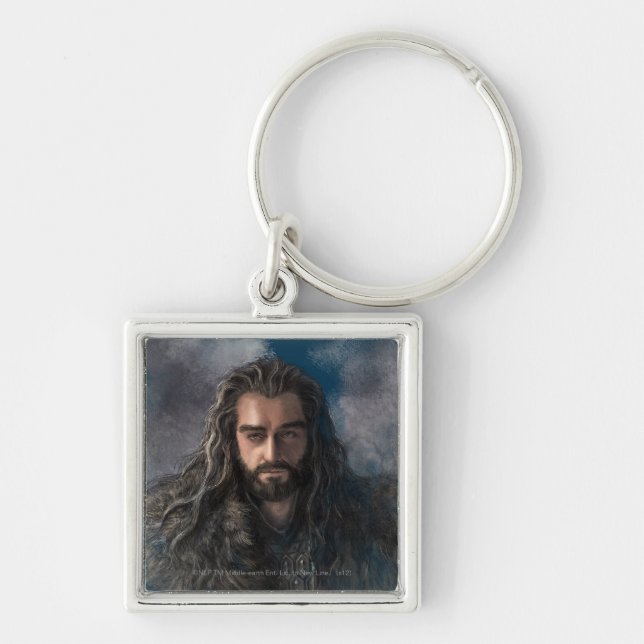 THORIN OAKENSHIELD™ Illustration Keychain (Front)