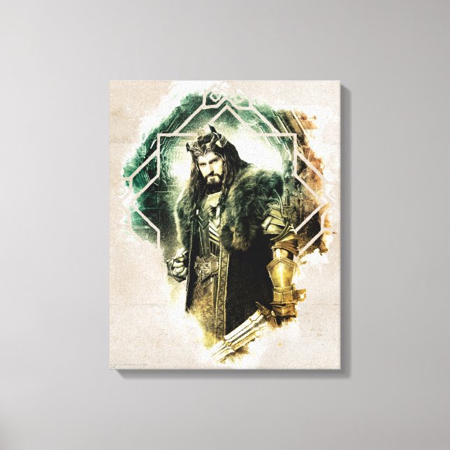 THORIN OAKENSHIELD™ - King Under The Mountain Canvas Print (Front)