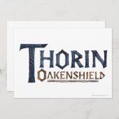 THORIN OAKENSHIELD™ Logo Blue (Front/Back)