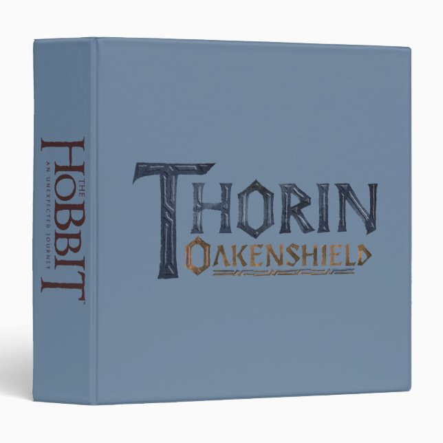 THORIN OAKENSHIELD™ Logo Blue Binder (Front/Spine)