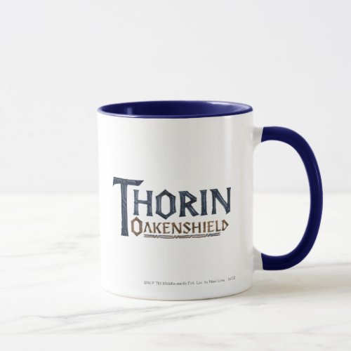 THORIN OAKENSHIELD Logo Blue Mug