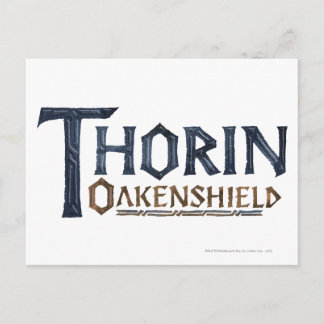 THORIN OAKENSHIELD™ Logo Blue Postcard