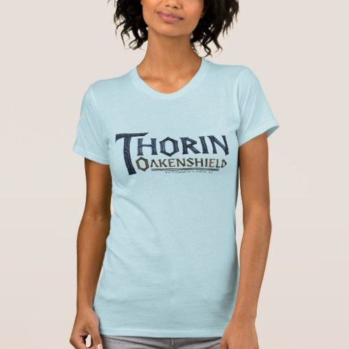 THORIN OAKENSHIELD Logo Blue T_Shirt