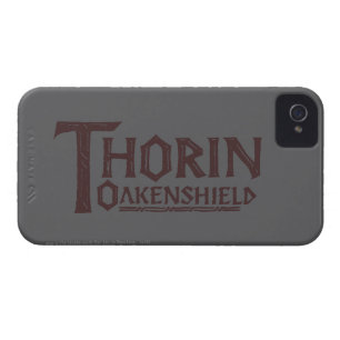 THORIN OAKENSHIELD™ Logo Brown iPhone 4 Case-Mate Case