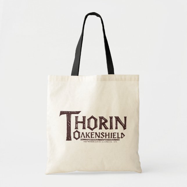 THORIN OAKENSHIELD™ Logo Brown Tote Bag (Front)