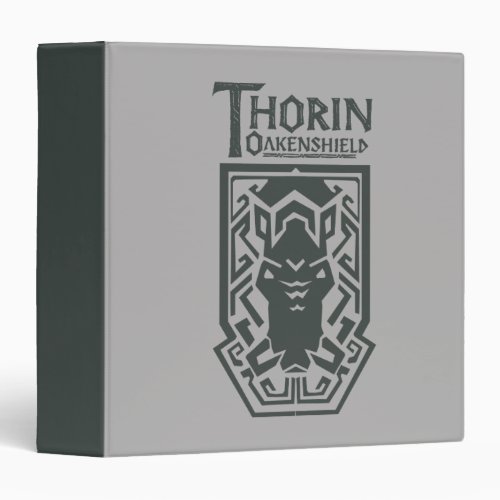 THORIN OAKENSHIELD Shield Symbol 3 Ring Binder