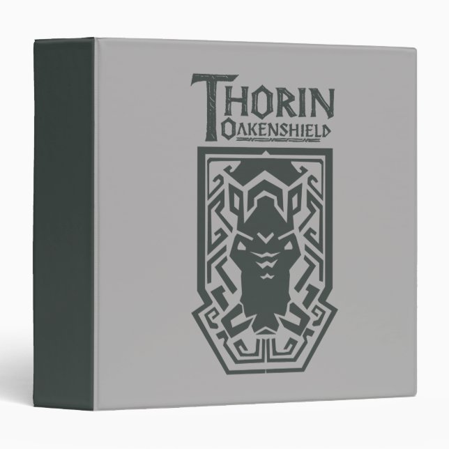 THORIN OAKENSHIELD™ Shield Symbol 3 Ring Binder (Front/Spine)