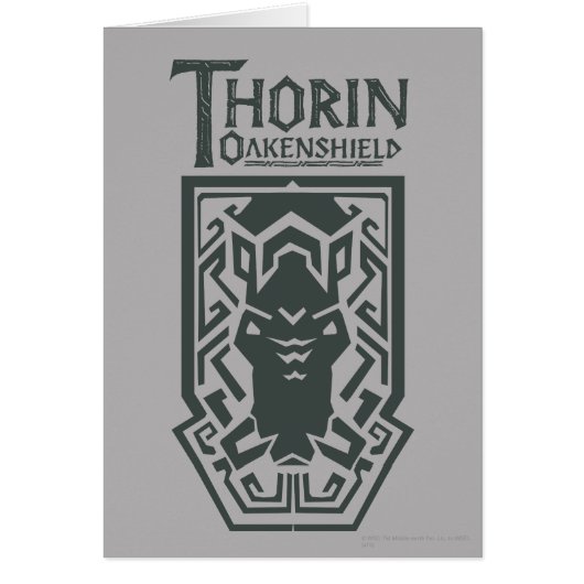 THORIN OAKENSHIELD™ Shield Symbol Cards (Front)