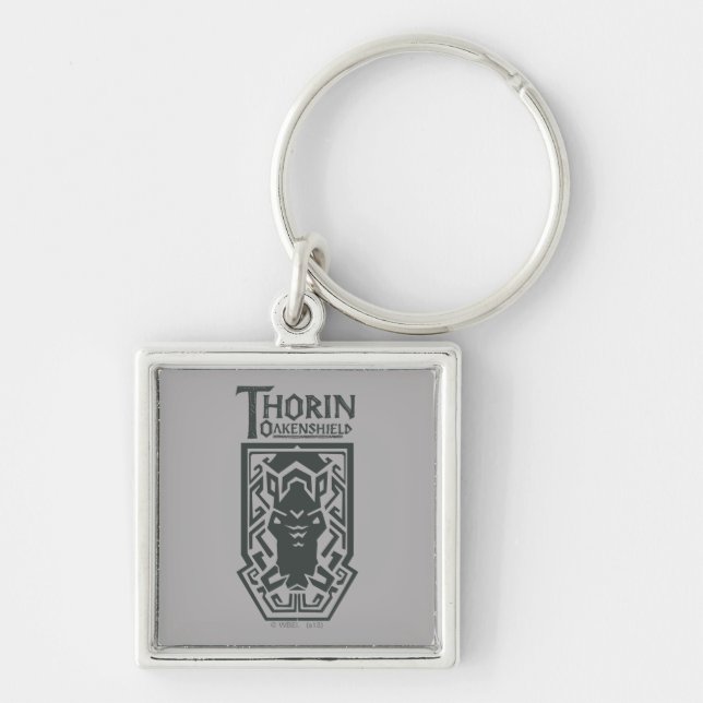 THORIN OAKENSHIELD™ Shield Symbol Keychain (Front)
